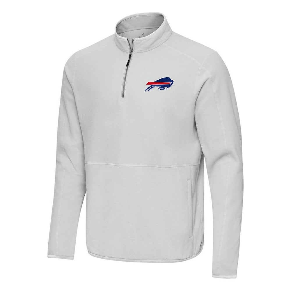 Antigua Step Up Quarter-Zip Pullover - Buffalo Bills