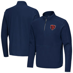Antigua Step Up Quarter-Zip Pullover - Chicago Bears