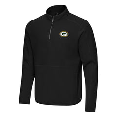 Antigua Step Up Quarter-Zip Pullover - Green Bay Packers