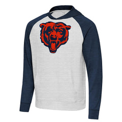 Antigua Urgent Raglan Pullover Hoodie - Chicago Bears