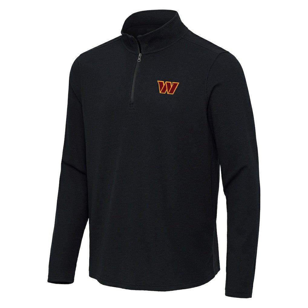 Antigua Sync Tri-Blend Quarter-Zip Pullover - Washington Commanders