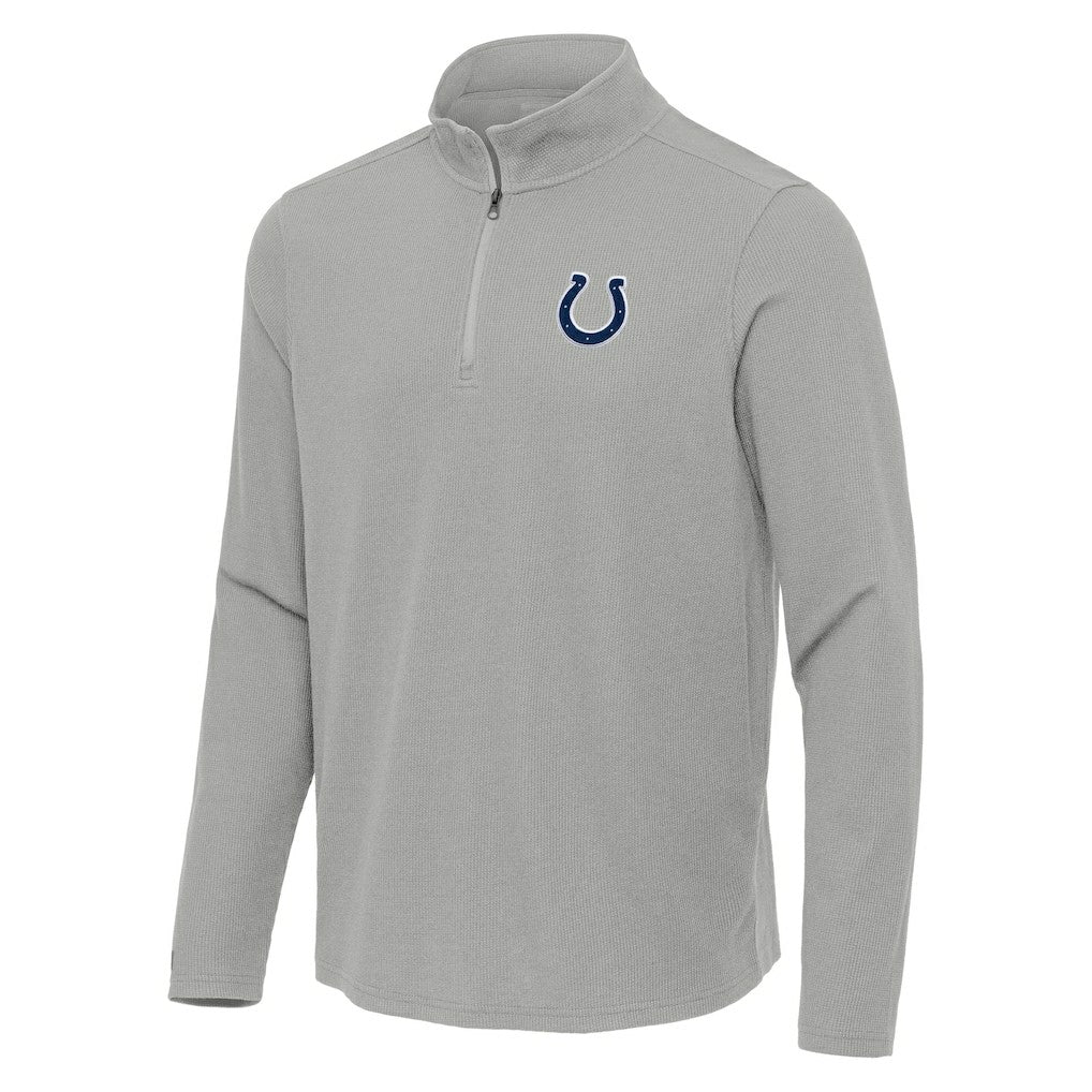 Antigua Sync Tri-Blend Quarter-Zip Pullover - Indianapolis Colts