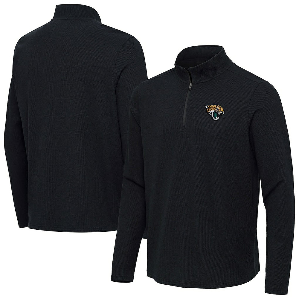 Antigua Sync Tri-Blend Quarter-Zip Pullover - Jacksonville Jaguars