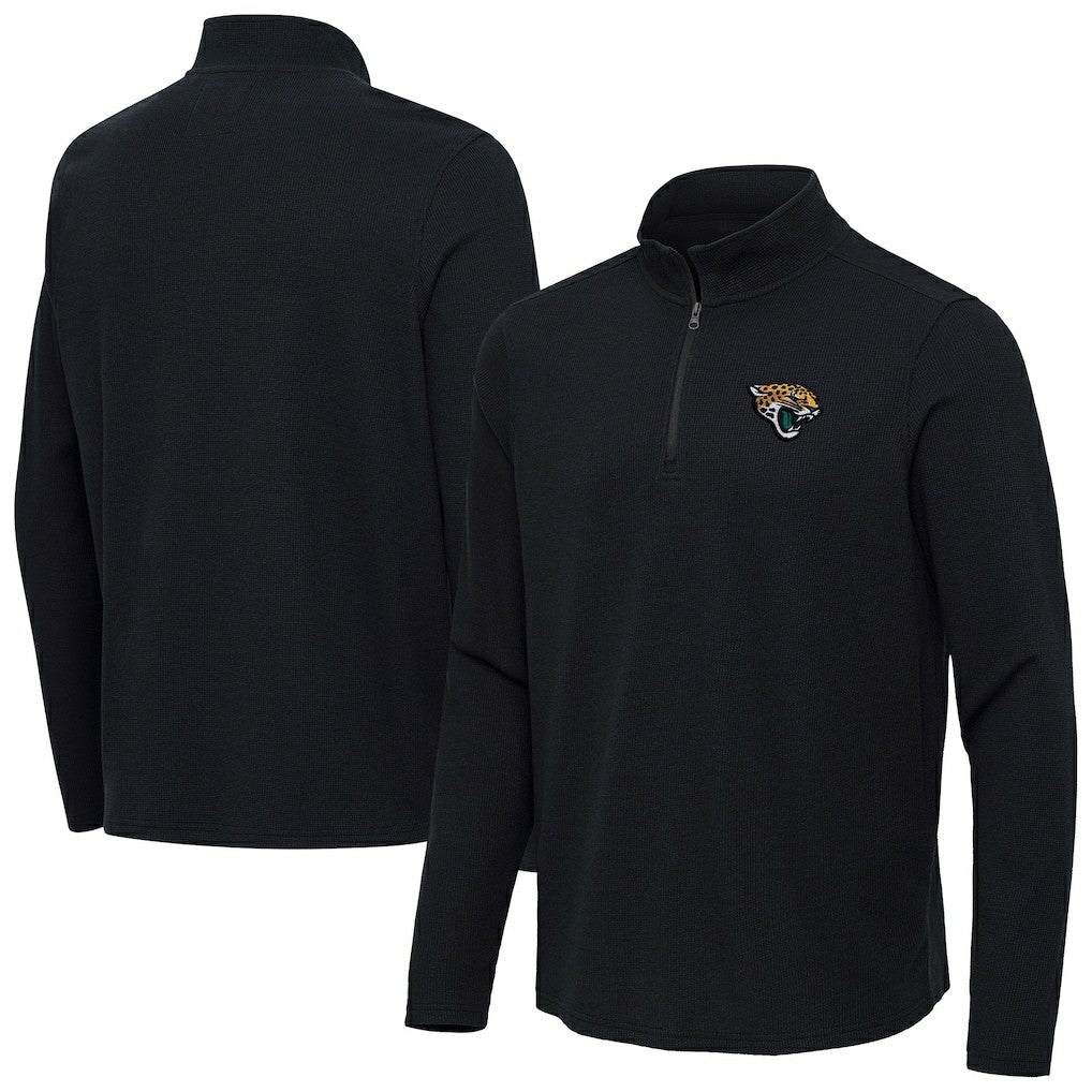 Antigua Sync Tri-Blend Quarter-Zip Pullover - Jacksonville Jaguars