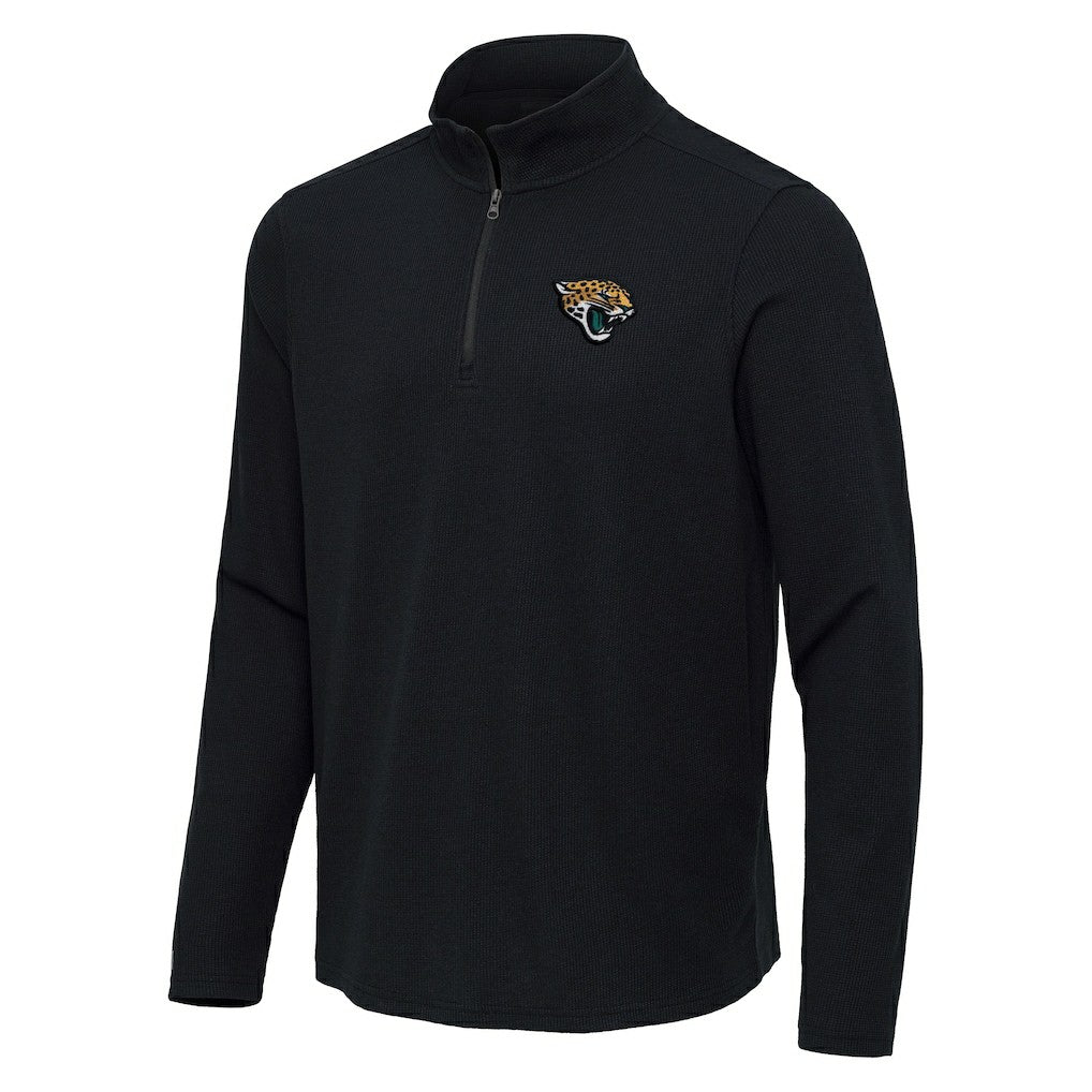 Antigua Sync Tri-Blend Quarter-Zip Pullover - Jacksonville Jaguars