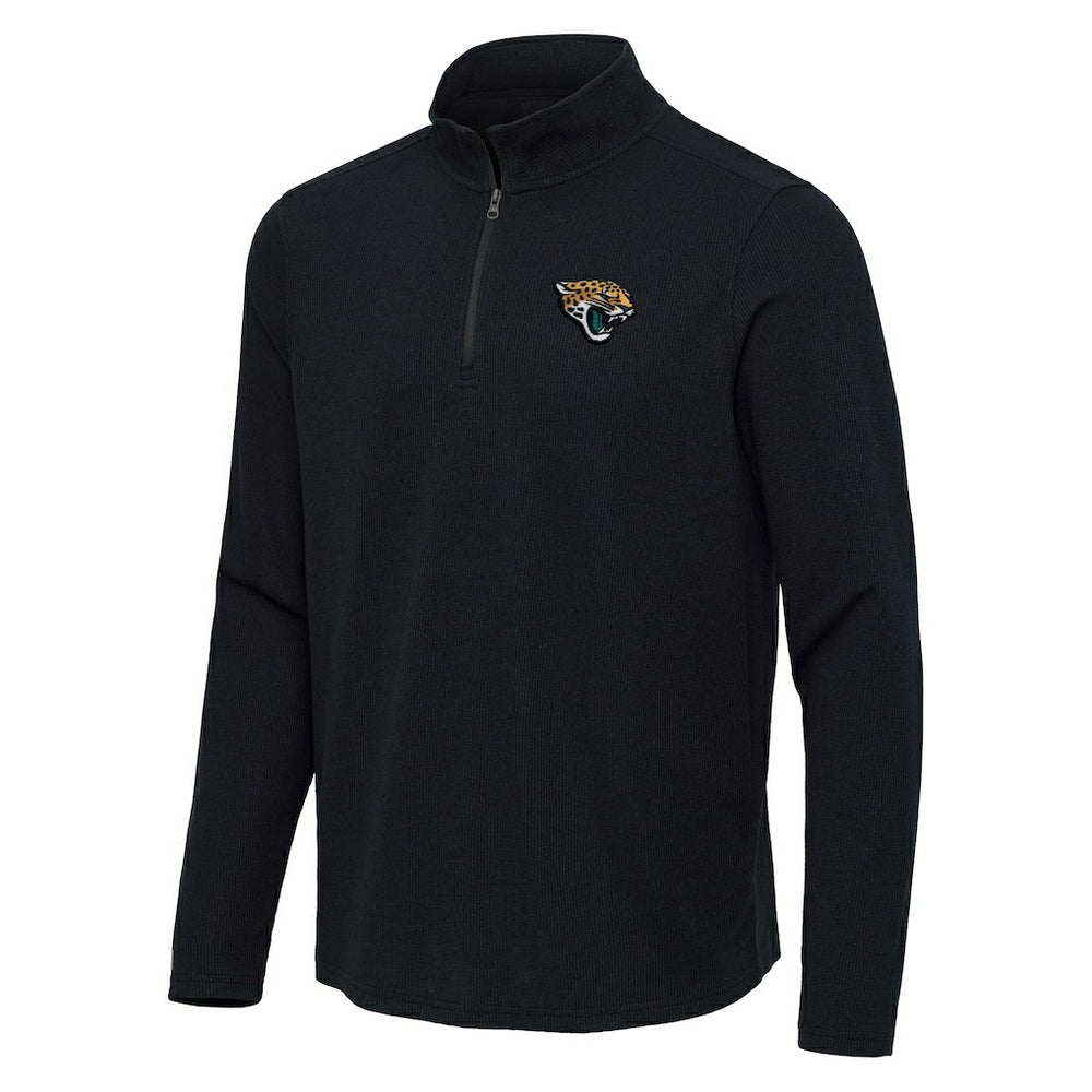 Antigua Sync Tri-Blend Quarter-Zip Pullover - Jacksonville Jaguars