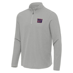 Antigua Sync Tri-Blend Quarter-Zip Pullover - New York Giants