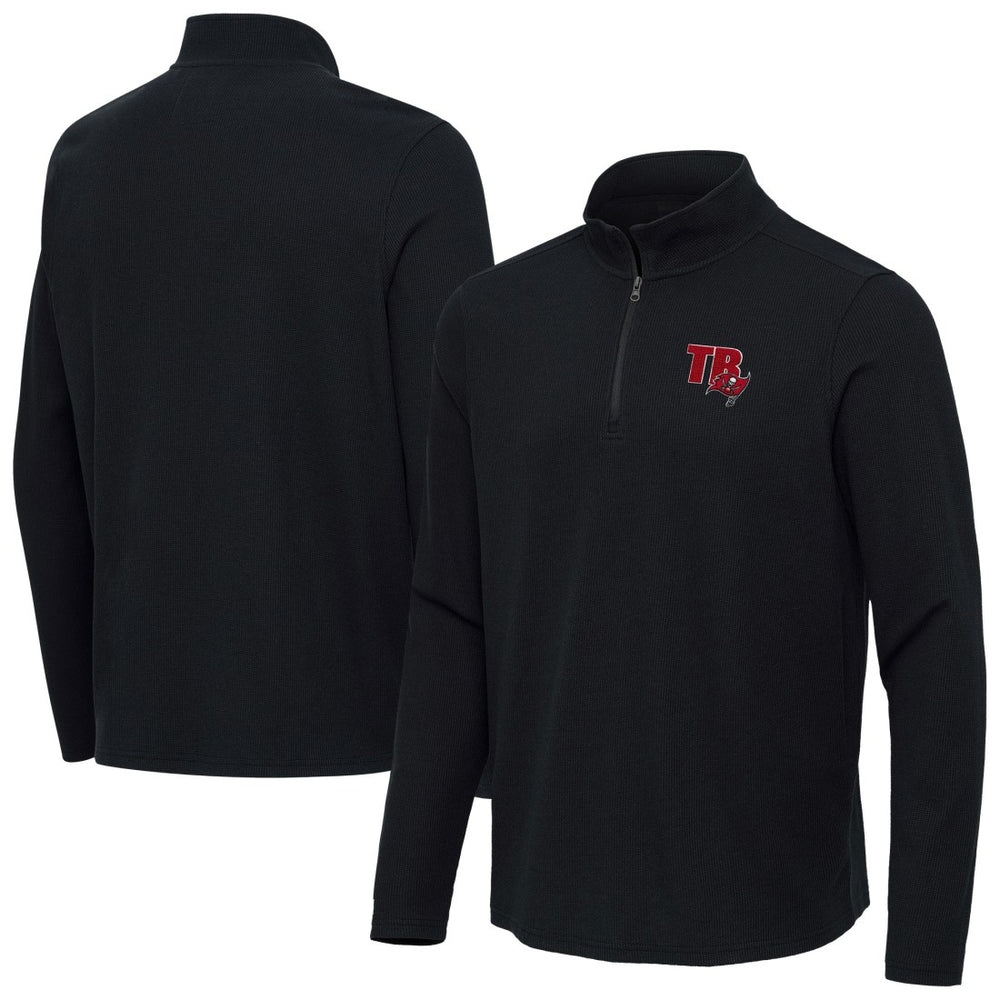 Antigua Sync Tri-Blend Quarter-Zip Pullover - Tampa Bay Buccaneers