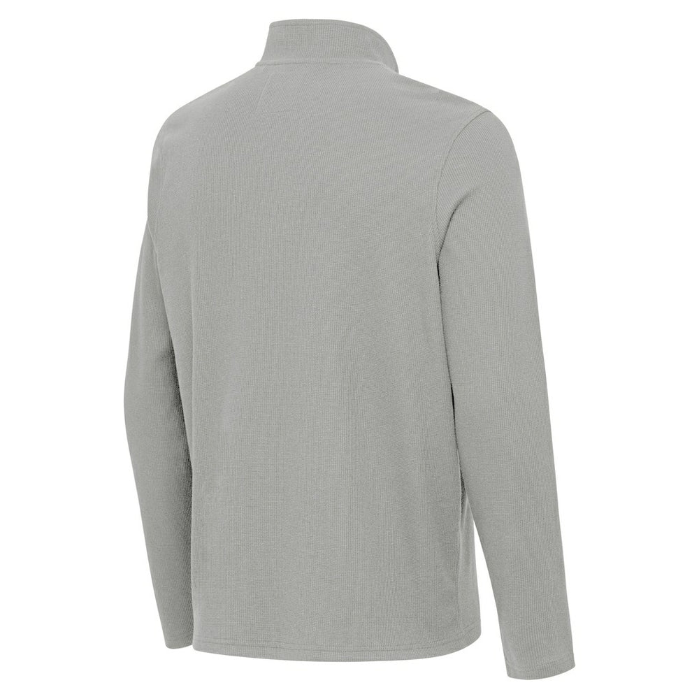 Antigua Sync Tri-Blend Quarter-Zip Pullover - Miami Dolphins