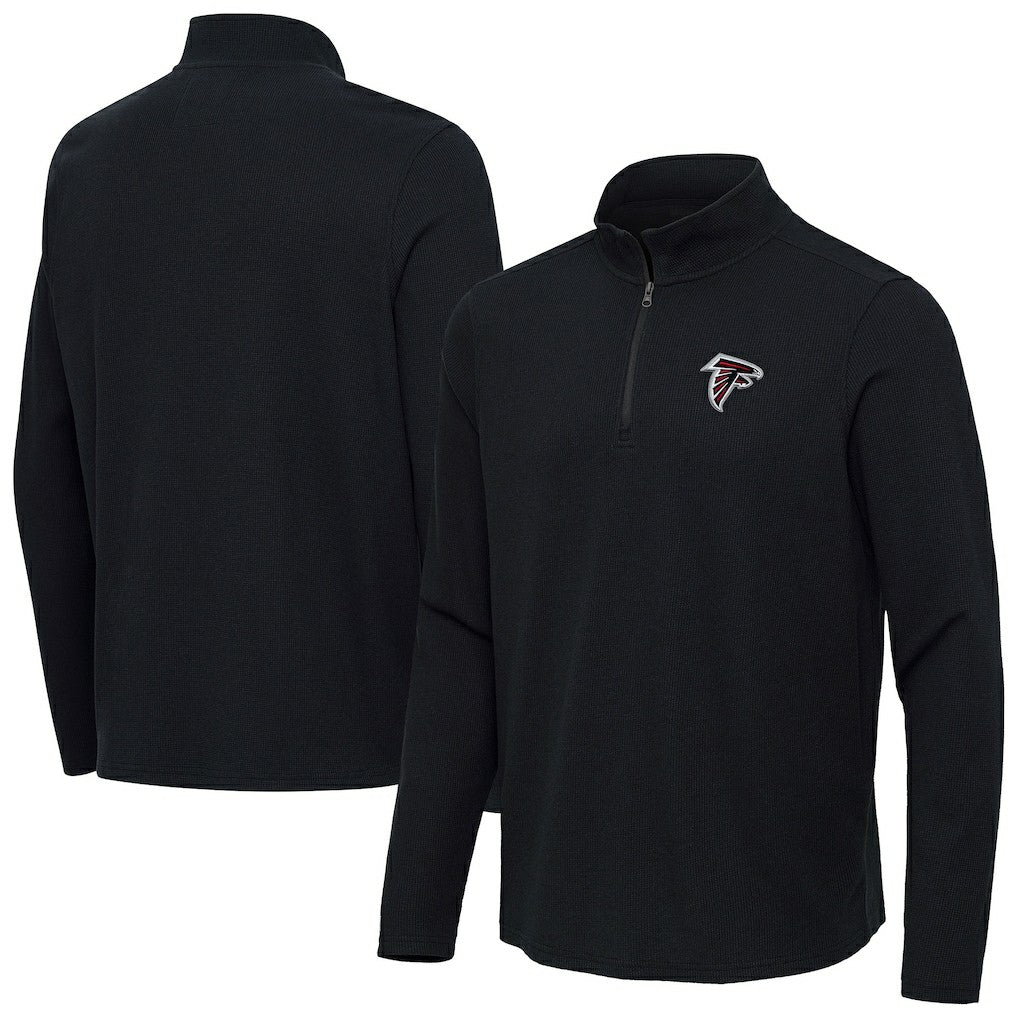 Antigua Sync Tri-Blend Quarter-Zip Pullover - Atlanta Falcons