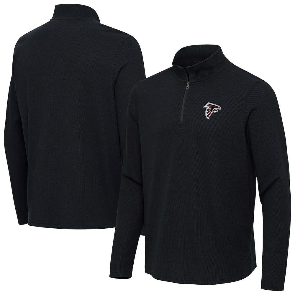 Antigua Sync Tri-Blend Quarter-Zip Pullover - Atlanta Falcons