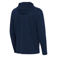 Antigua Connected Quarter-Zip Pullover Hoodie - Chicago Bears