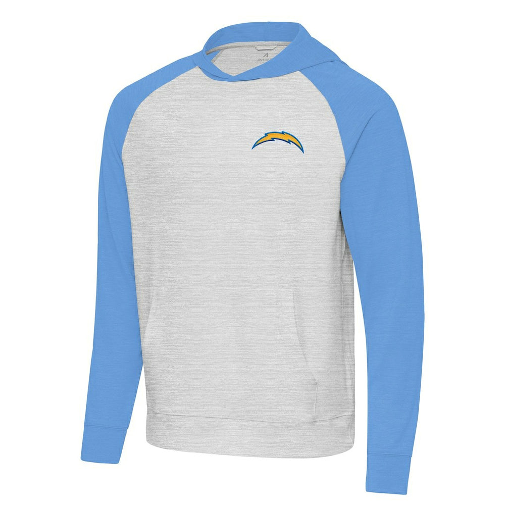Antigua Urgent Pullover Hoodie - Los Angeles Chargers