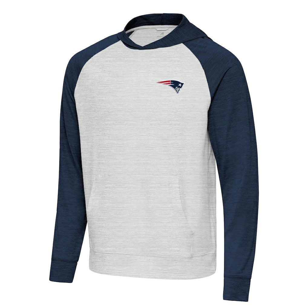 Antigua Urgent Pullover Hoodie - New England Patriots
