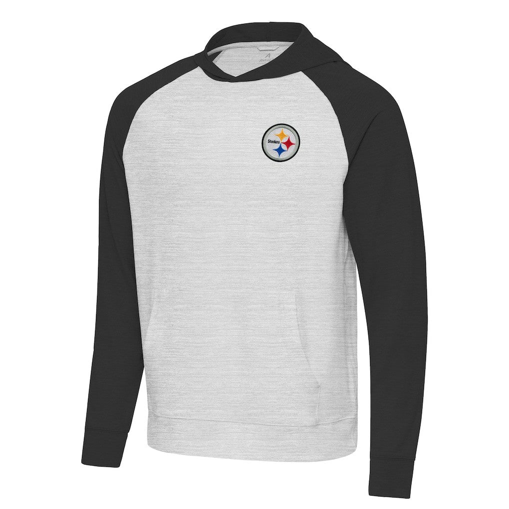 Antigua Urgent Pullover Hoodie - Pittsburgh Steelers
