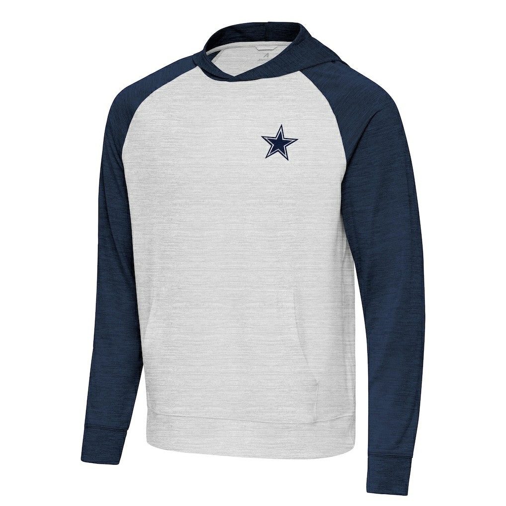 Antigua Urgent Pullover Hoodie - Dallas Cowboys