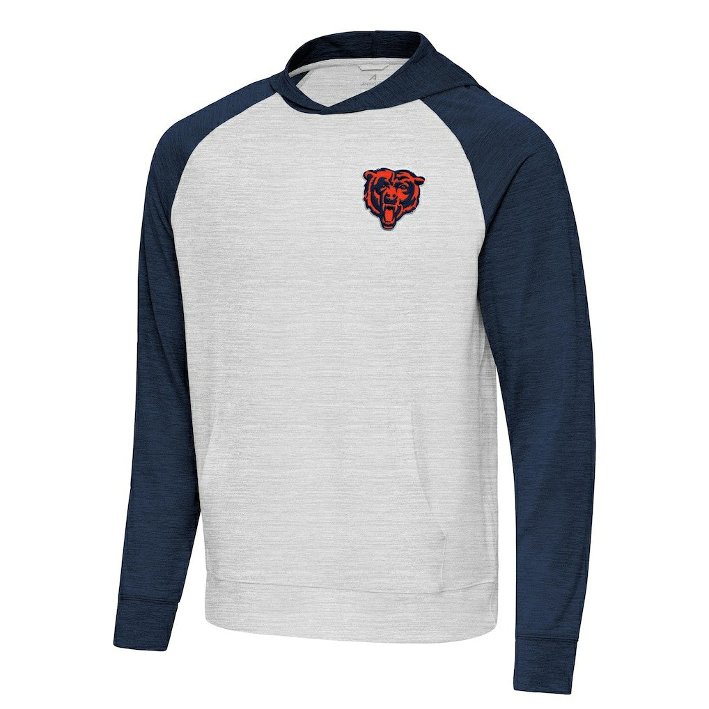 Antigua Urgent Pullover Hoodie - Chicago Bears