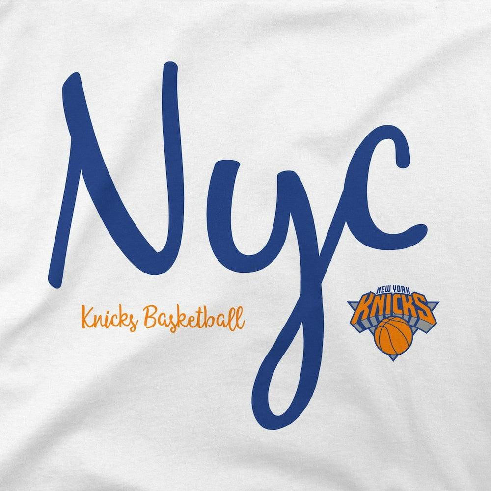 NBA New York Knicks Stadium Essentials Cropped Third Quarter T-Shirt