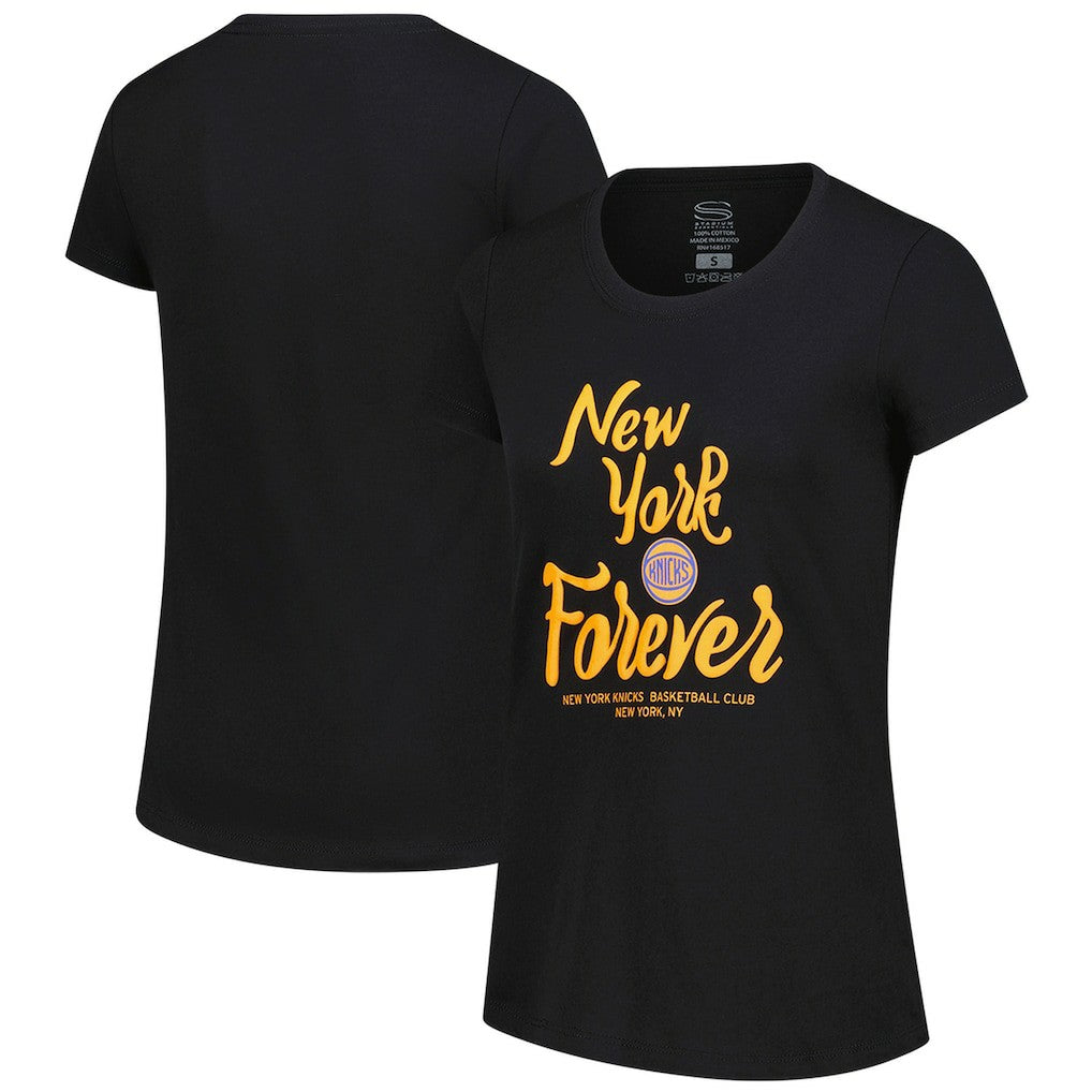 NBA New York Knicks Stadium Essentials Women's Forever NYC T-Shirt