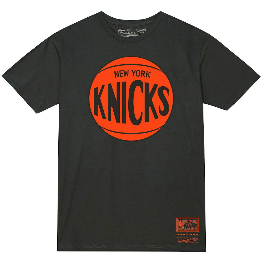 NBA New York Knicks Unisex Hardwood Classics MVP Logo T-Shirt
