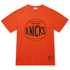 NBA New York Knicks Unisex Hardwood Classics MVP Logo T-Shirt