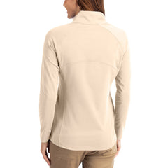 Cutter & Buck Women's Throwback Adapt Eco Knit Stretch Recycled Raglan Half-Zip Pullover - Tampa Bay Buccaneers