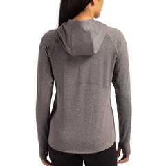 Cutter & Buck Women's Primary Logo Adapt Knit Recycled Raglan Pullover Hoodie - Washington Commanders