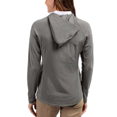 Cutter & Buck Women's Throwback Logo Adapt Eco Knit Hybrid Recycled Raglan Full-Zip Hoodie Jacket - Green Bay Packers