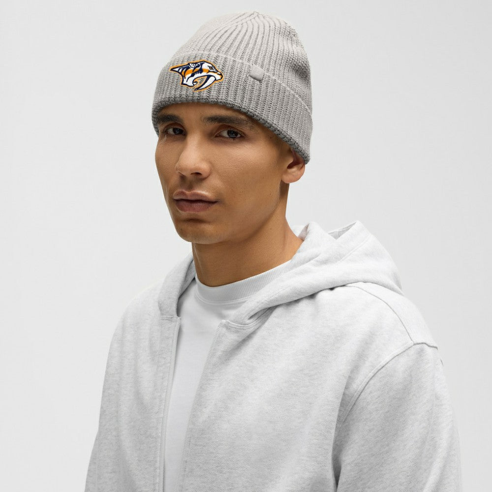 NHL Heathered Gull Grey|Heathered Gull Grey Nashville Predators lululemon Unisex Close-Fit Wool-Blend Ribbed Beanie