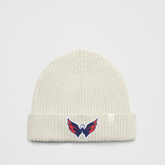 NHL Heathered Bone|Heathered Bone Washington Capitals lululemon Unisex Close-Fit Wool-Blend Ribbed Beanie