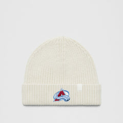 NHL Heathered Bone|Heathered Bone Colorado Avalanche lululemon Unisex Close-Fit Wool-Blend Ribbed Beanie