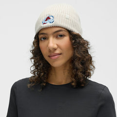 NHL Heathered Bone|Heathered Bone Colorado Avalanche lululemon Unisex Close-Fit Wool-Blend Ribbed Beanie