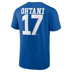 MLB Shohei Ohtani Los Angeles Dodgers Player Name & Number T-Shirt