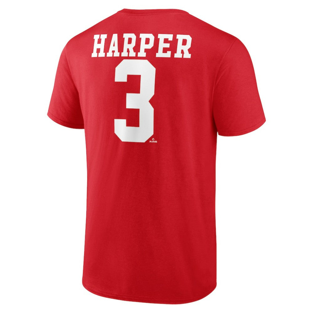 MLB Bryce Harper Philadelphia Phillies Player Name & Number T-Shirt