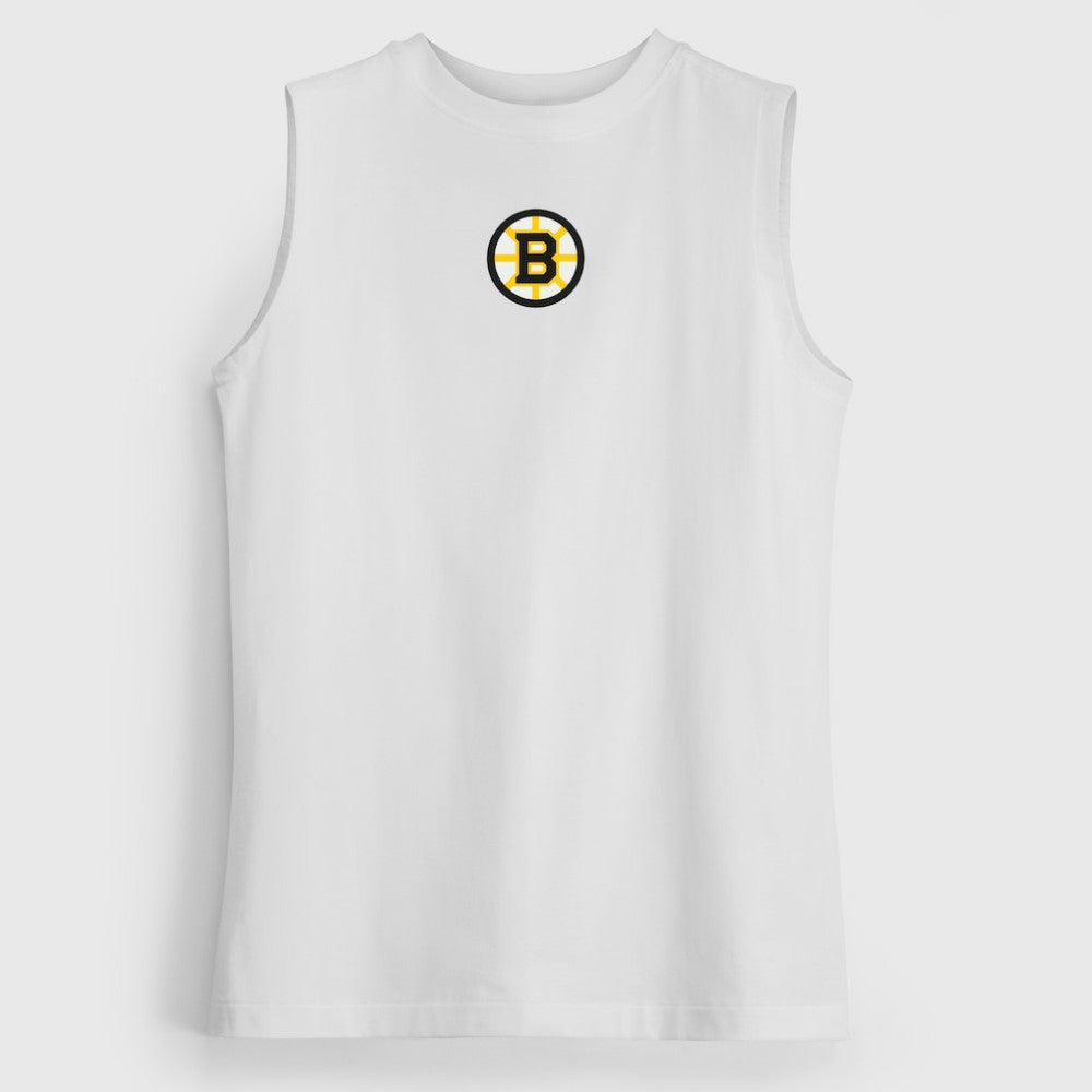 NHL White|White Boston Bruins lululemon Women's All Yours Organic Cotton Tank Top