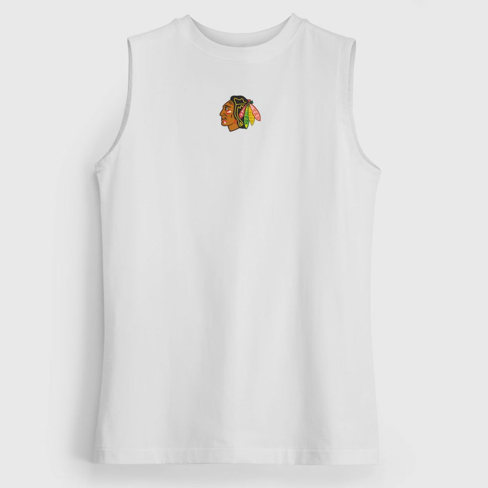 NHL White|White Chicago Blackhawks lululemon Women's All Yours Organic Cotton Tank Top