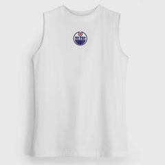 NHL White|White Edmonton Oilers lululemon Women's All Yours Organic Cotton Tank Top