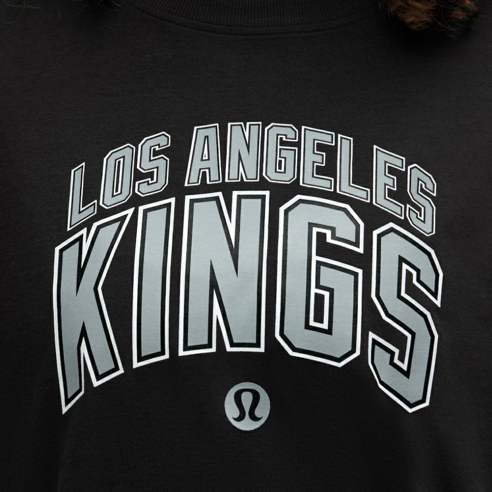 NHL Black|Black Los Angeles Kings lululemon Women's All Yours Organic Cotton T-Shirt
