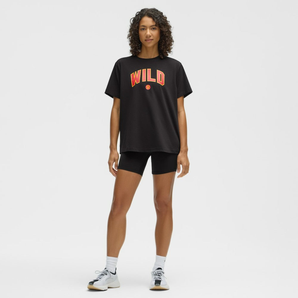 NHL Black|Black Minnesota Wild lululemon Women's All Yours Organic Cotton T-Shirt