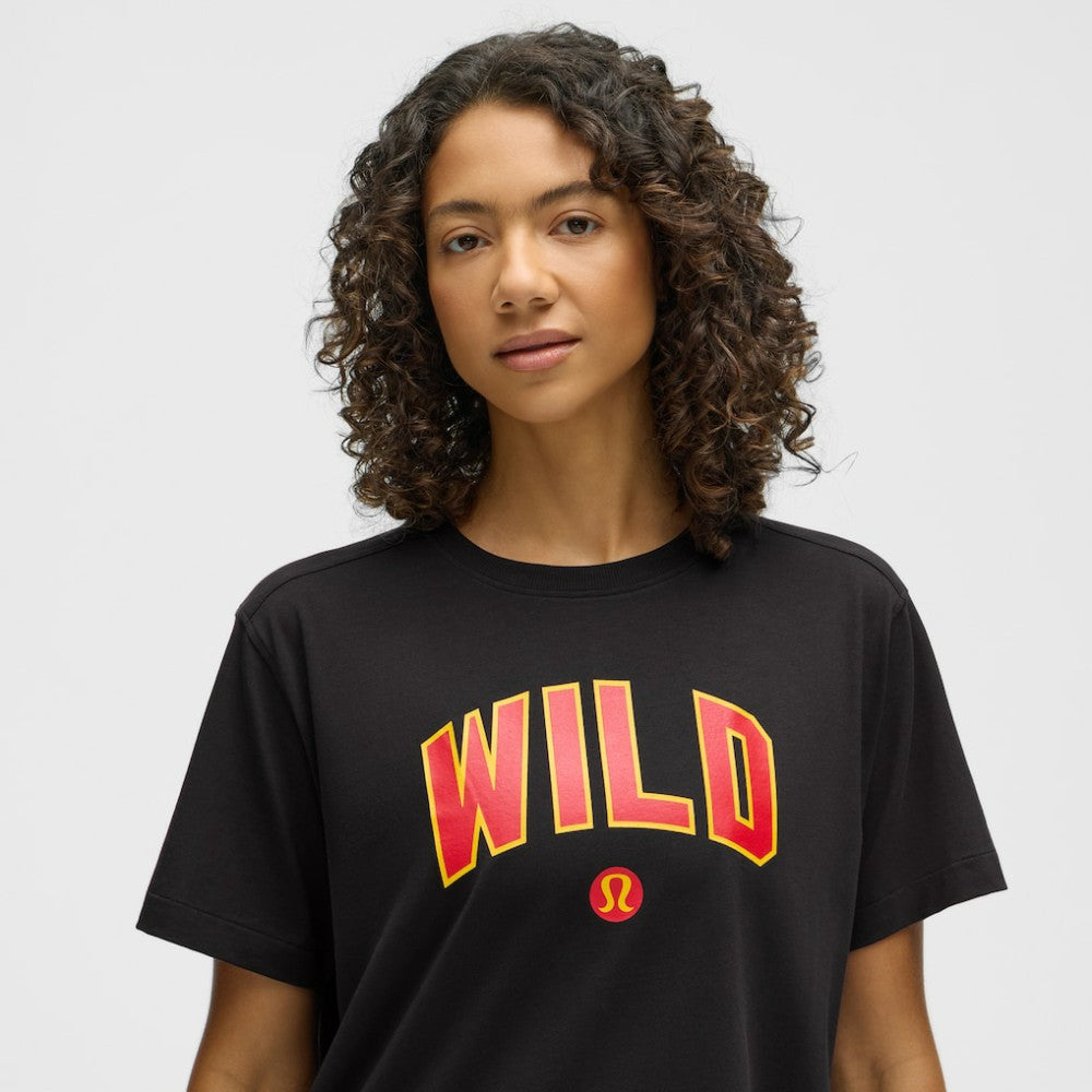 NHL Black|Black Minnesota Wild lululemon Women's All Yours Organic Cotton T-Shirt