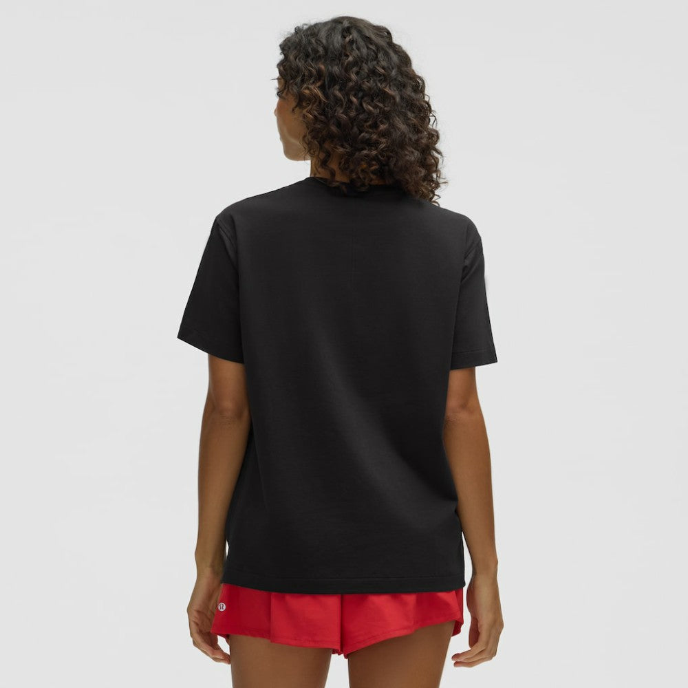 NHL Black|Black New Jersey Devils lululemon Women's All Yours Organic Cotton T-Shirt