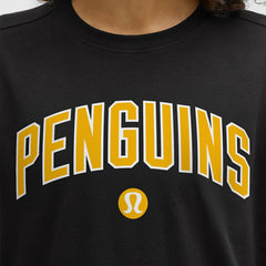 NHL Black|Black Pittsburgh Penguins lululemon Women's All Yours Organic Cotton T-Shirt