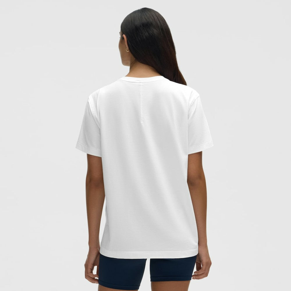 NHL White|White New York Islanders lululemon Women's All Yours Organic Cotton T-Shirt