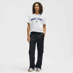 NHL White|White Toronto Maple Leafs lululemon Women's All Yours Organic Cotton T-Shirt