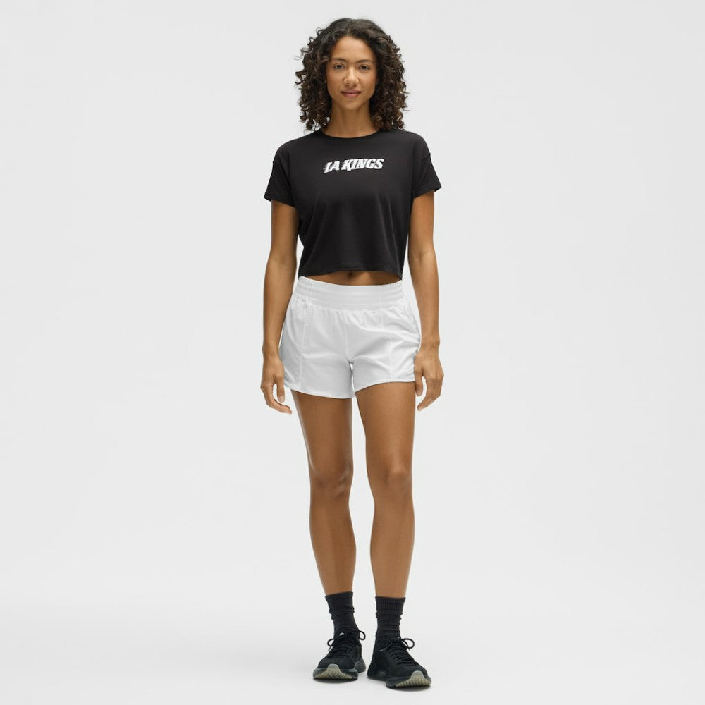 NHL Black|Black Los Angeles Kings lululemon Women's Cates T-Shirt