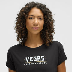 NHL Black|Black Vegas Golden Knights lululemon Women's Cates T-Shirt