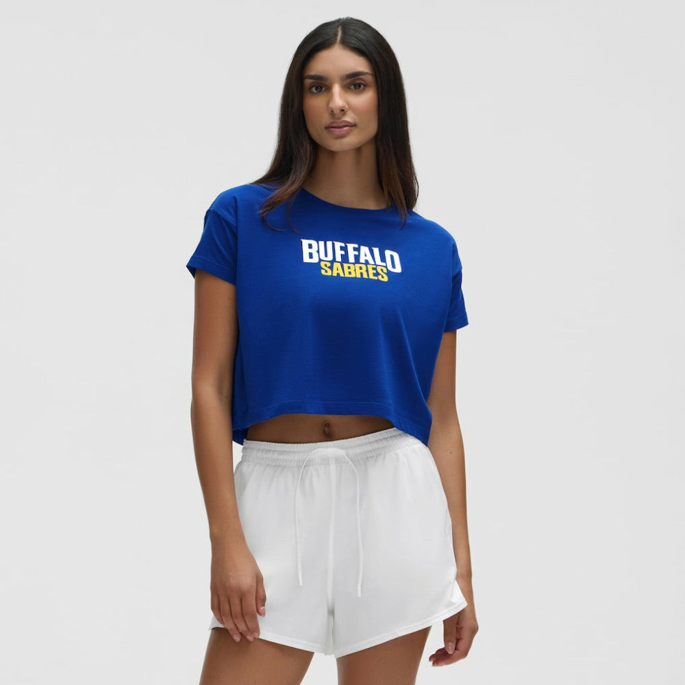 NHL College Cobalt|College Cobalt Buffalo Sabres lululemon Women's Cates T-Shirt