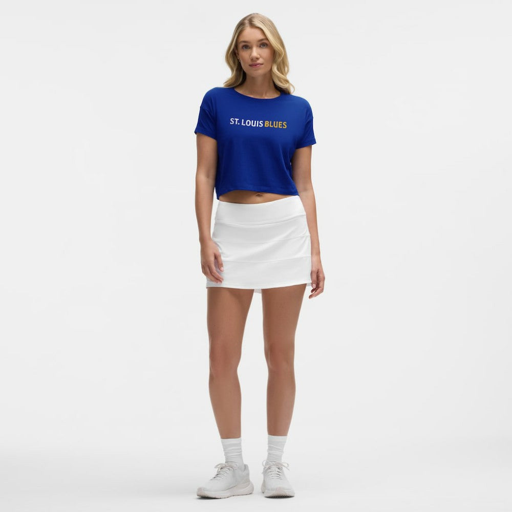 NHL College Cobalt|College Cobalt St. Louis Blues lululemon Women's Cates T-Shirt