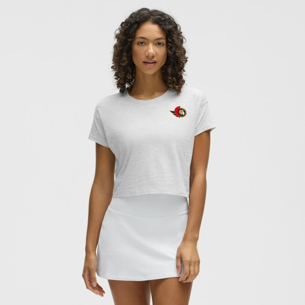 NHL Heathered Core Ultra Light Grey|Heathered Core Ultra Light Grey Ottawa Senators lululemon Women's Cates T-Shirt