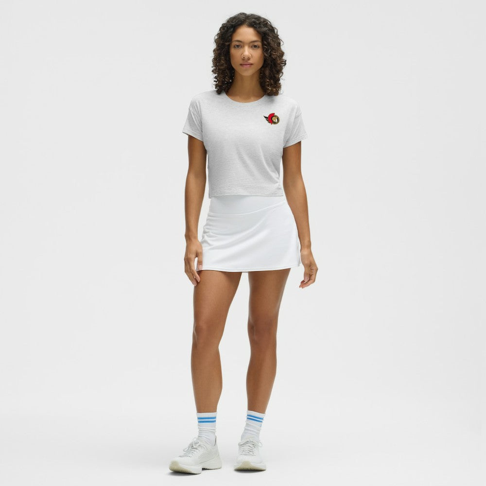 NHL Heathered Core Ultra Light Grey|Heathered Core Ultra Light Grey Ottawa Senators lululemon Women's Cates T-Shirt